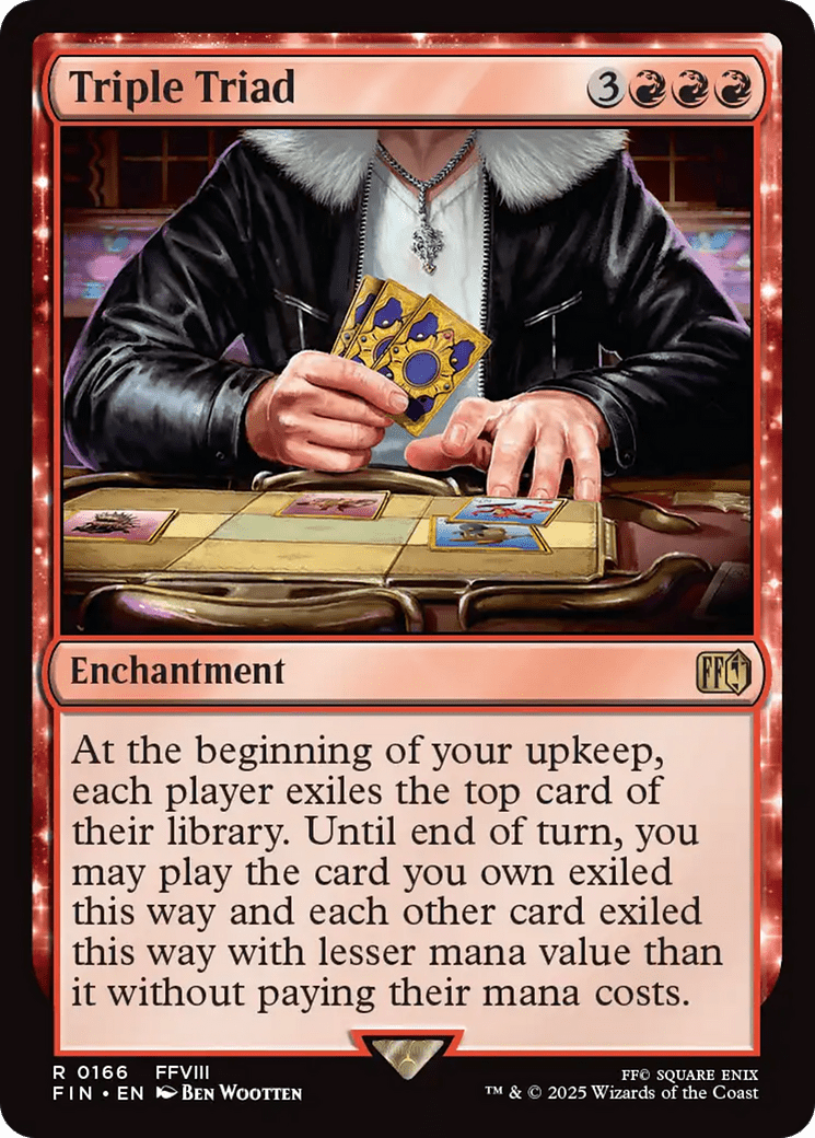 Triple Triad (166) [FINAL FANTASY]  Foil