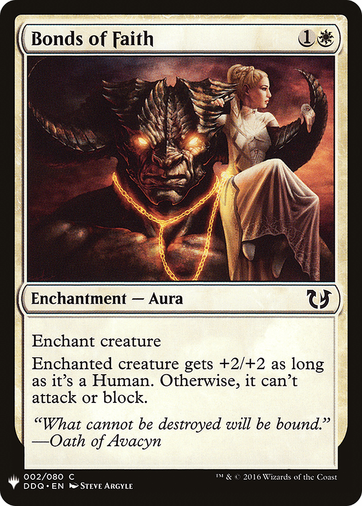 Bonds of Faith |  (DDQ-2) [The List]