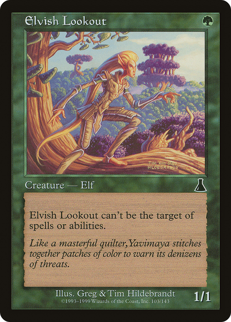 Elvish Lookout [Urza's Destiny] Foil