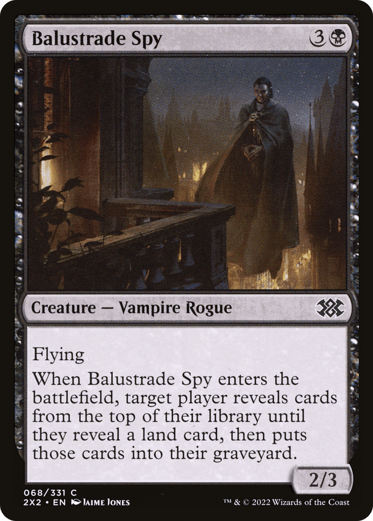 Balustrade Spy [Double Masters 2022] Foil