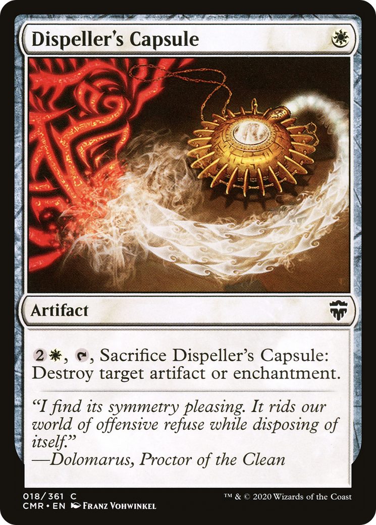 Dispeller's Capsule [Commander Legends] Foil