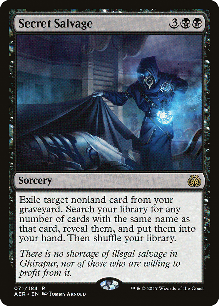 Secret Salvage [Aether Revolt] Foil