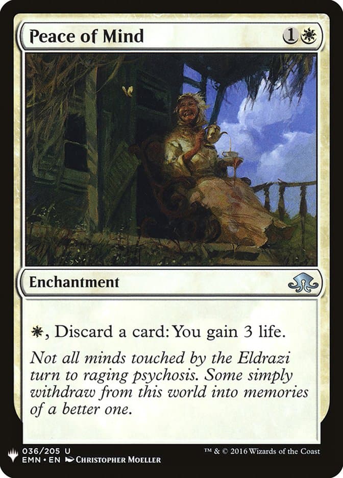 Peace of Mind |  (EMN-36) [The List]