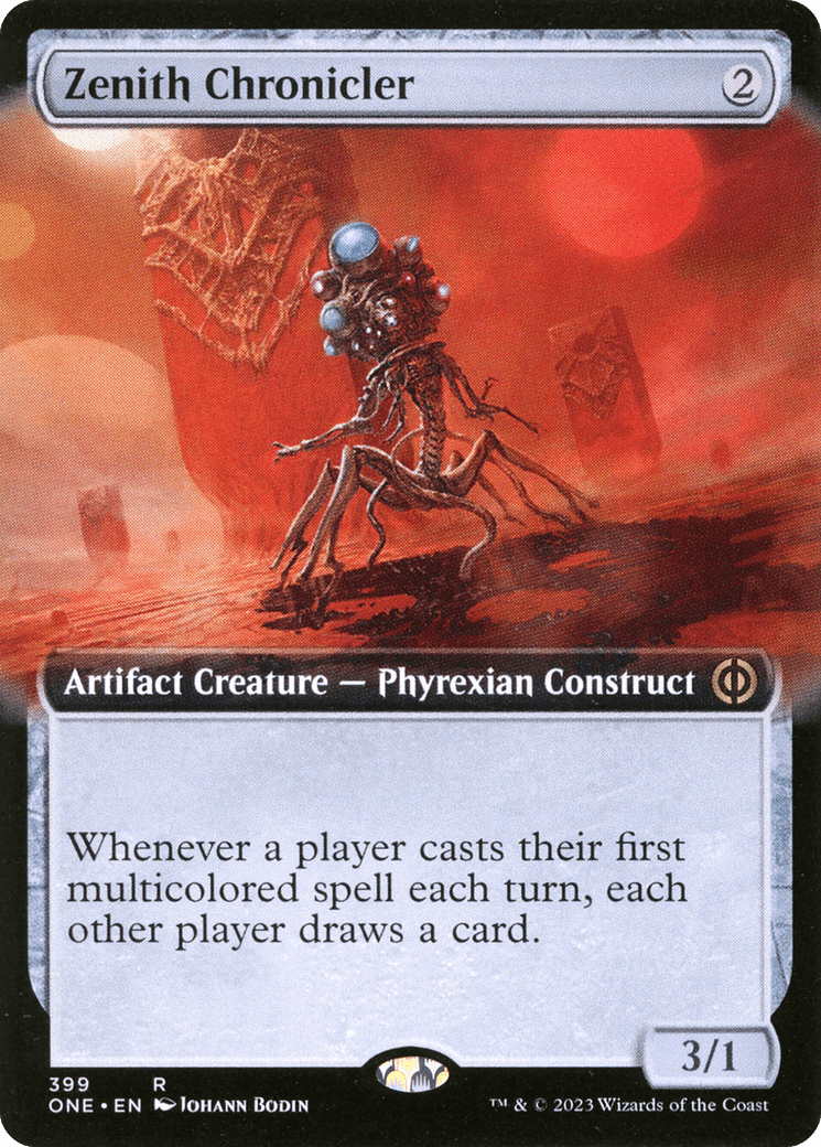 Zenith Chronicler (Extended Art) [Phyrexia: All Will Be One] Foil