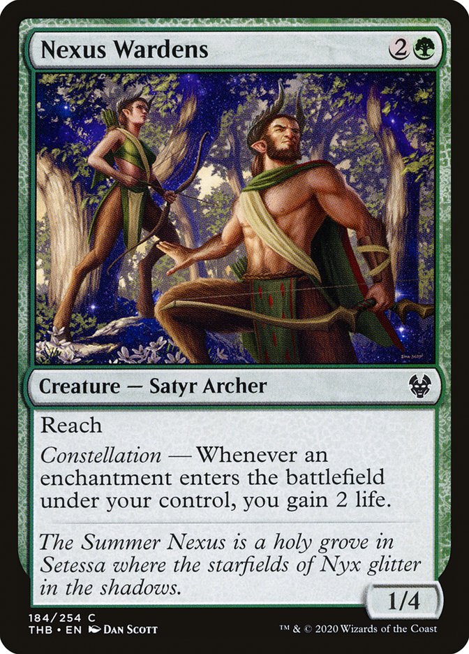 Nexus Wardens 184/254 (Theros Beyond Death)  - Foil