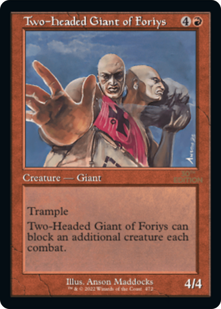 Two-Headed Giant of Foriys (Retro) [30th Anniversary Edition]