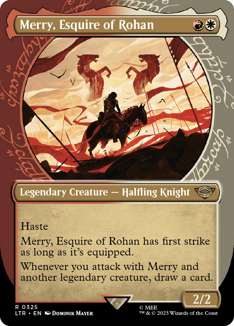 Merry, Esquire of Rohan (Showcase Ring Frame) [The Lord of the Rings: Tales of Middle-Earth] Foil