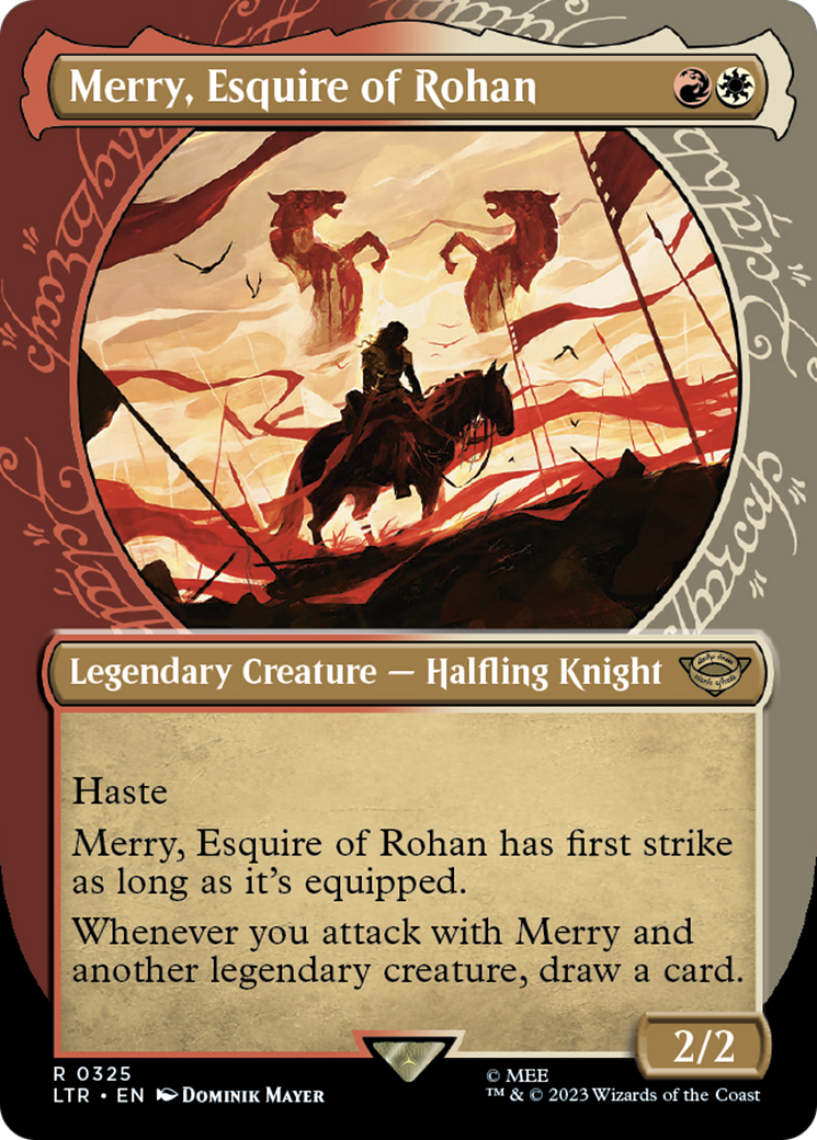 Merry, Esquire of Rohan (Showcase Ring Frame) [The Lord of the Rings: Tales of Middle-Earth] Foil
