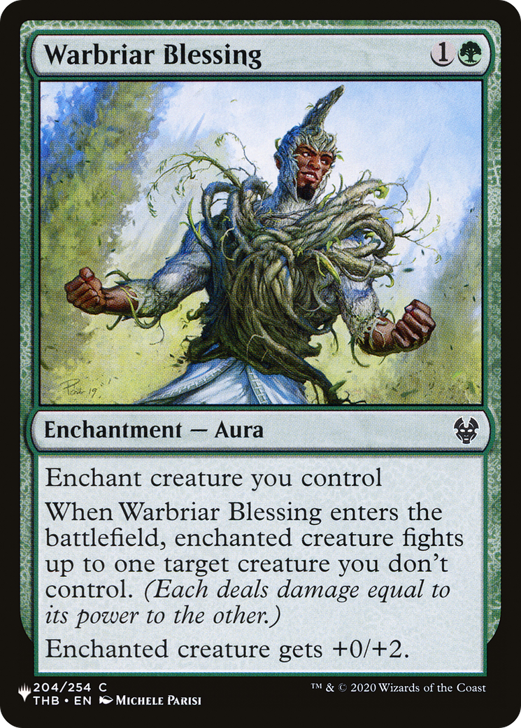 Warbriar Blessing |  (THB-204) [The List]