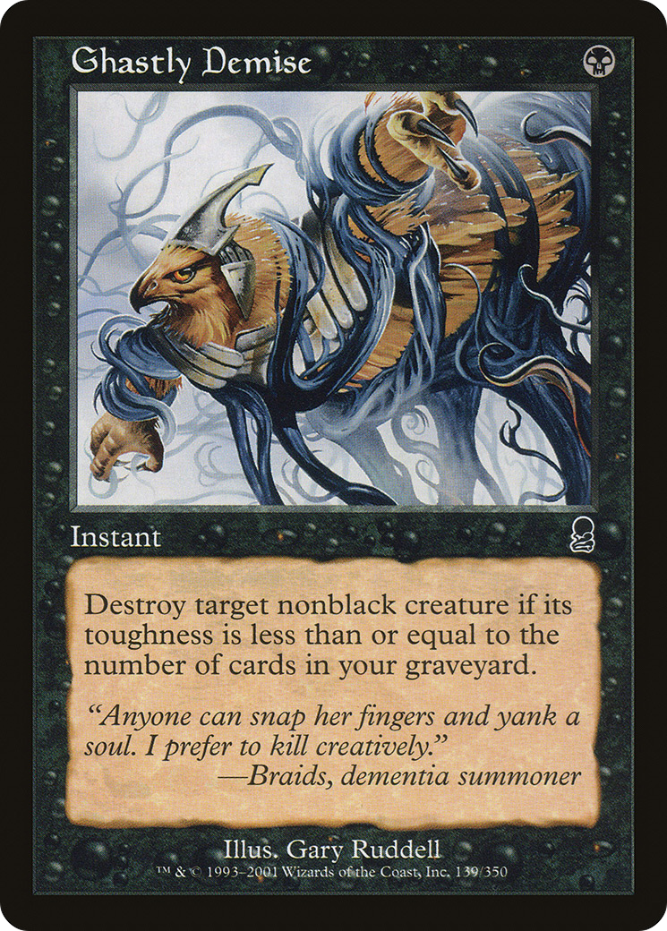 Ghastly Demise [Odyssey] Foil