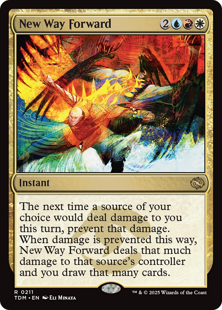 New Way Forward (211) [Tarkir: Dragonstorm]  Foil
