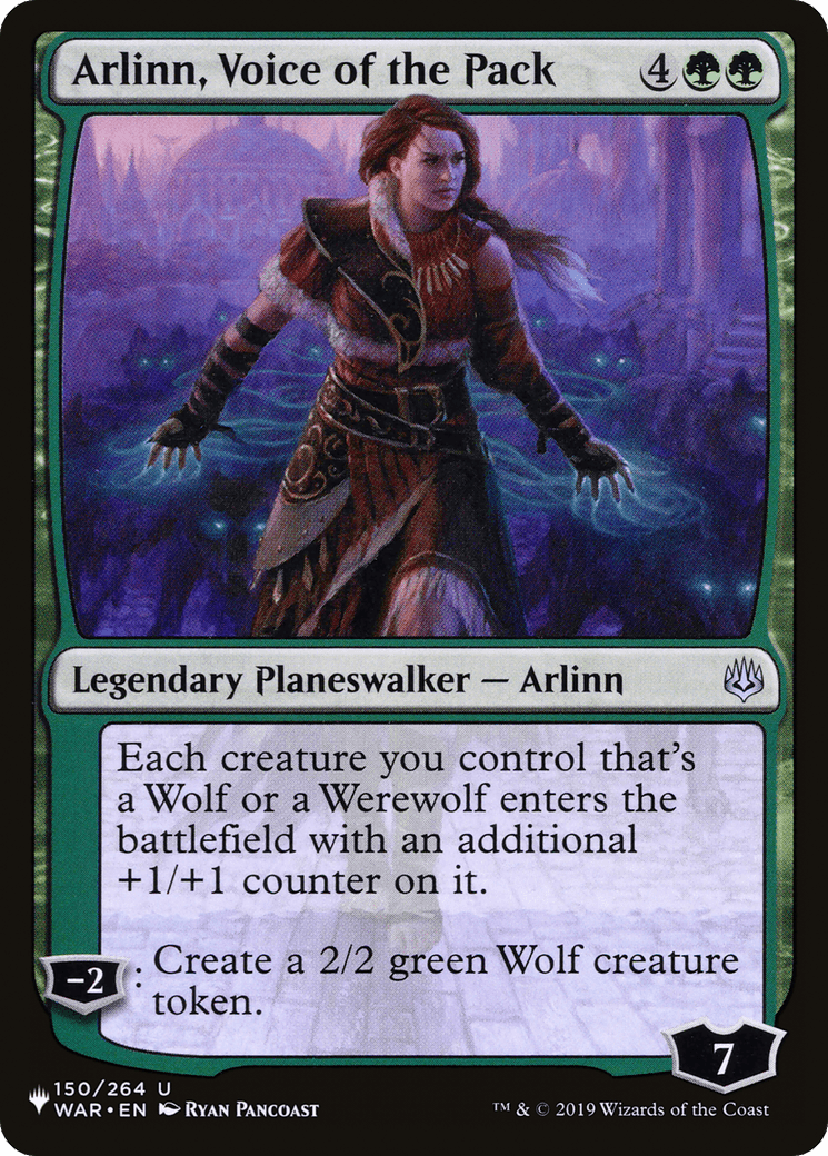 Arlinn, Voice of the Pack |  (WAR-150) [The List]