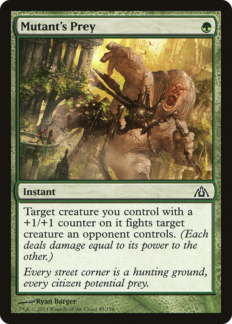 Mutant's Prey [Dragon's Maze] Foil