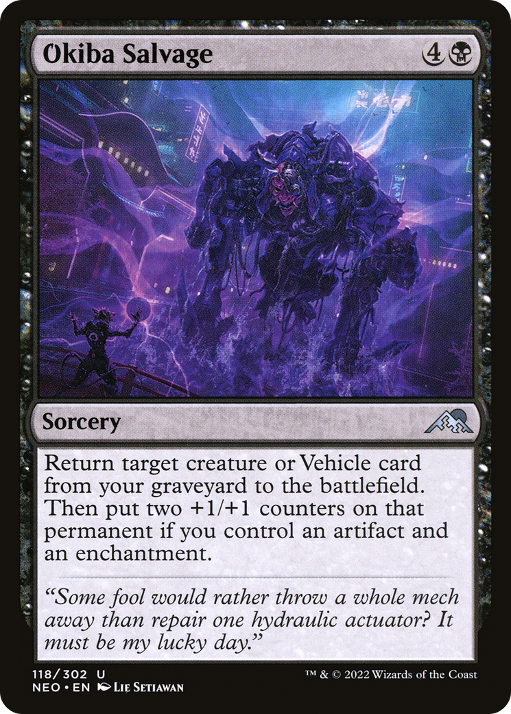 Okiba Salvage [Kamigawa: Neon Dynasty] Foil