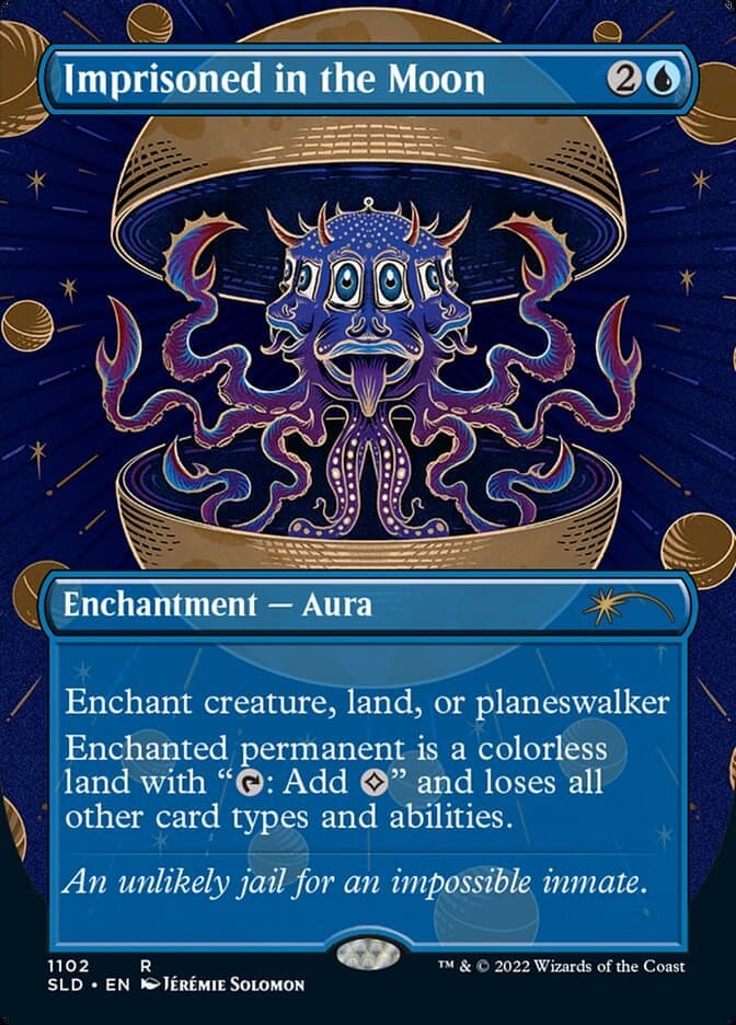 Imprisoned in the Moon (Borderless) [Secret Lair Drop Series] Foil