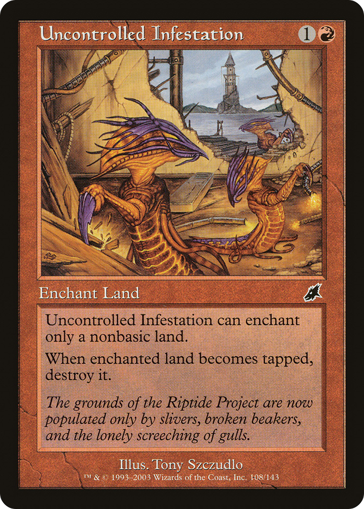 Uncontrolled Infestation [Scourge] Foil
