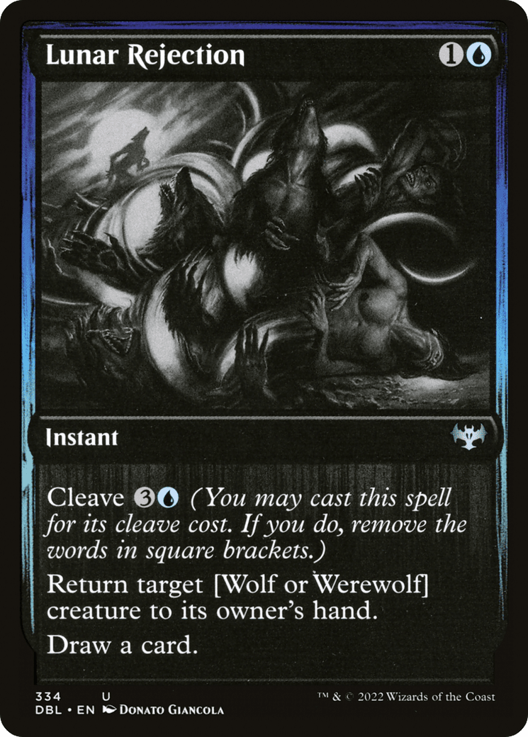 Lunar Rejection [Innistrad: Double Feature] Foil