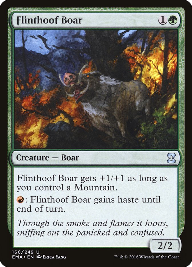 Flinthoof Boar 166/249 (Eternal Masters) 
