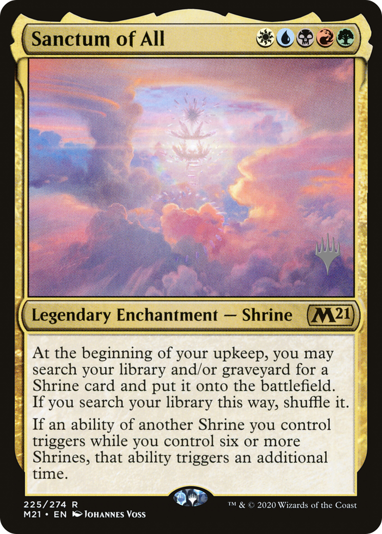 Sanctum of All (Promo Pack) [Core Set 2021 Promos] Foil