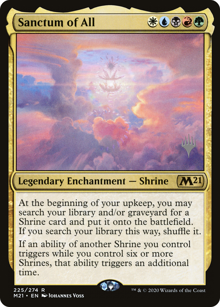 Sanctum of All (Promo Pack) [Core Set 2021 Promos] Foil