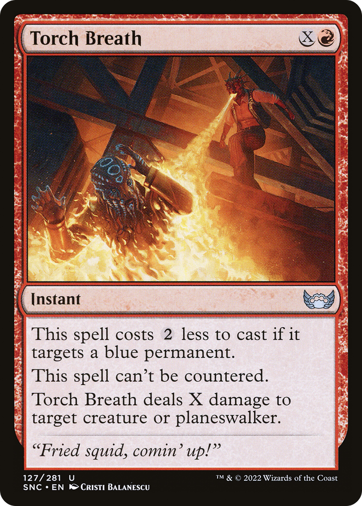 Torch Breath [Streets of New Capenna] Foil
