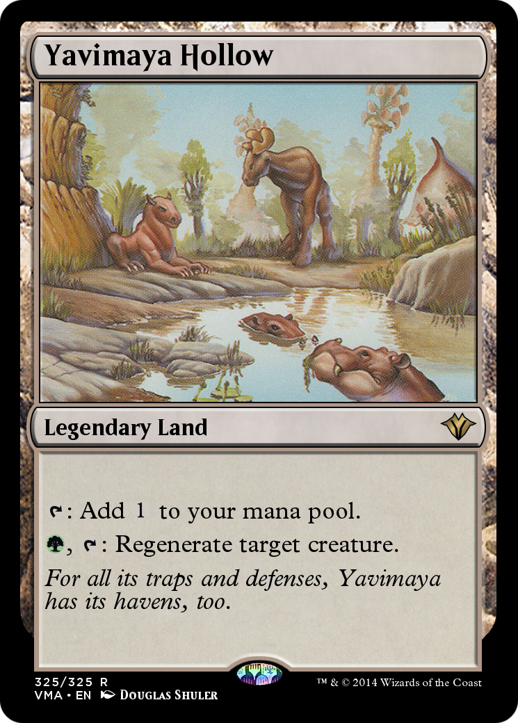 Yavimaya Hollow (VMA-325) - Vintage Masters