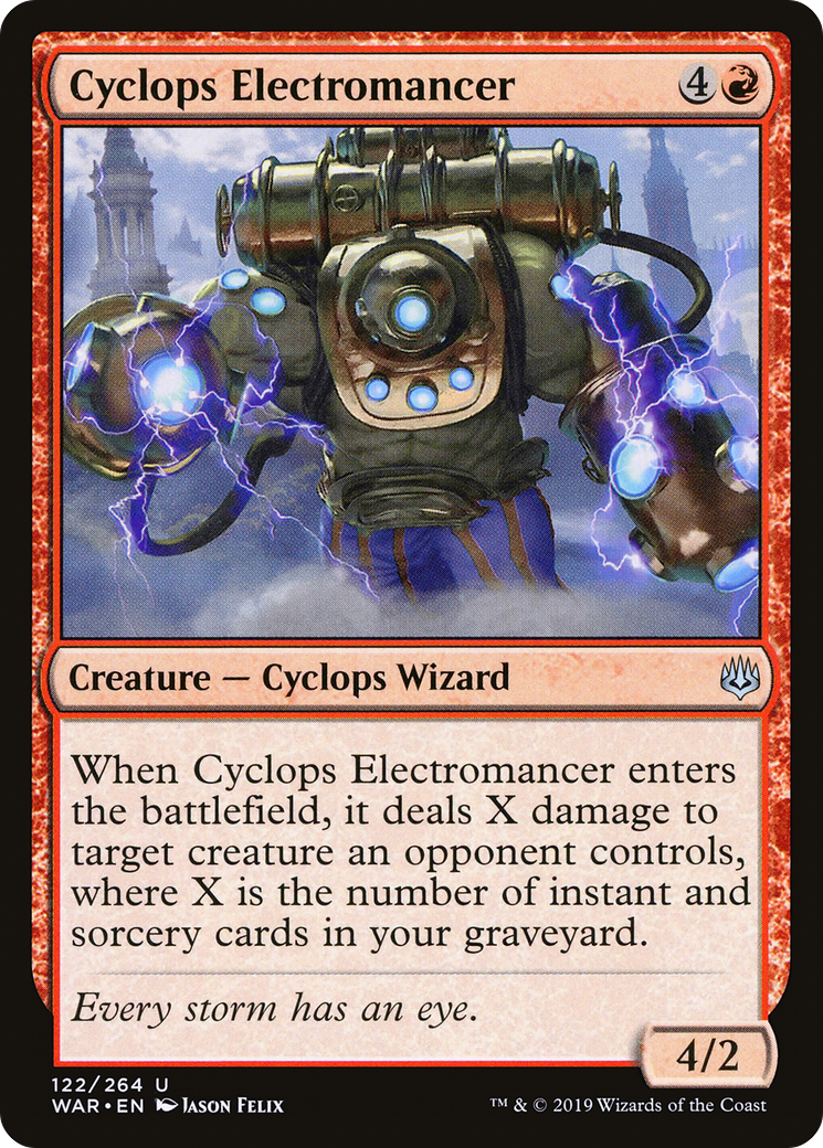 Cyclops Electromancer [War of the Spark] Foil