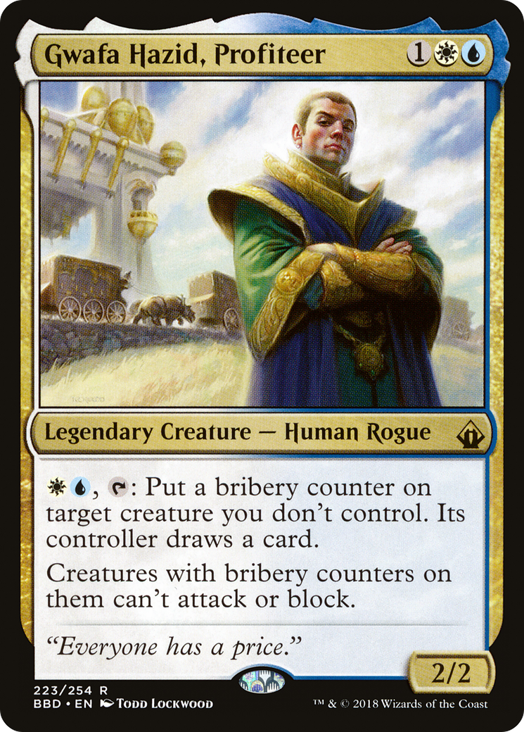 Gwafa Hazid, Profiteer [Battlebond] Foil
