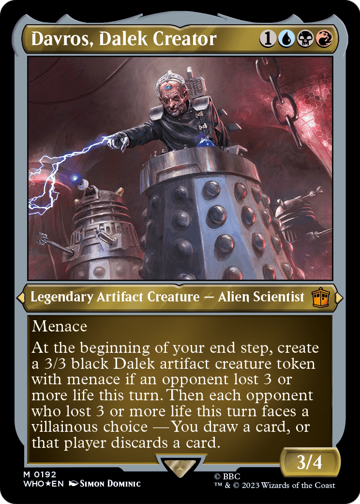 Davros, Dalek Creator (192) [Doctor Who]  Foil