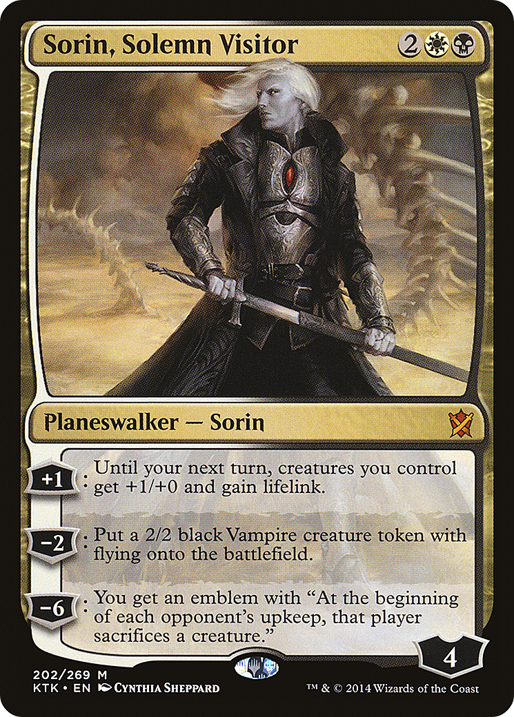 Sorin, Solemn Visitor [Khans of Tarkir] Foil