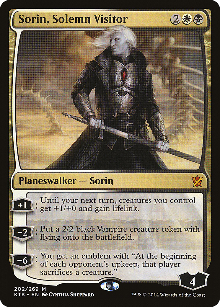 Sorin, Solemn Visitor [Khans of Tarkir] Foil