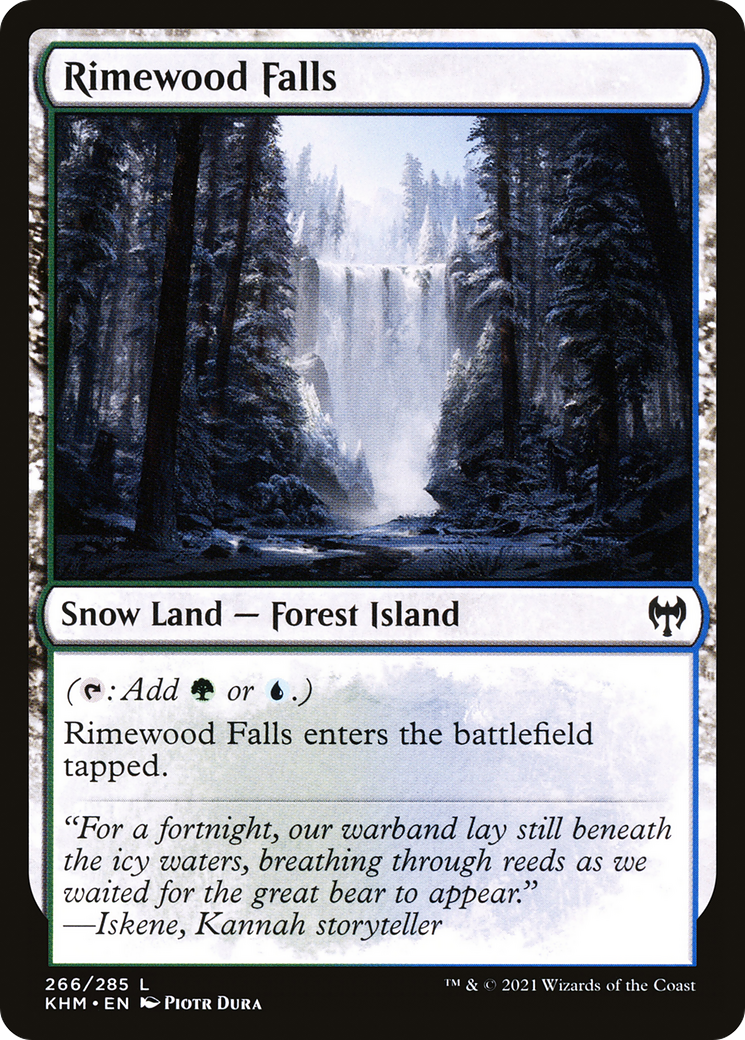 Rimewood Falls [Kaldheim] Foil