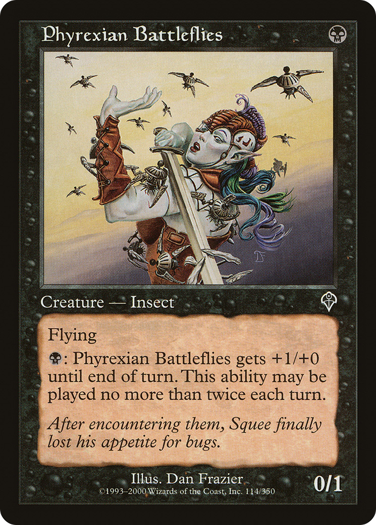 Phyrexian Battleflies [Invasion] Foil