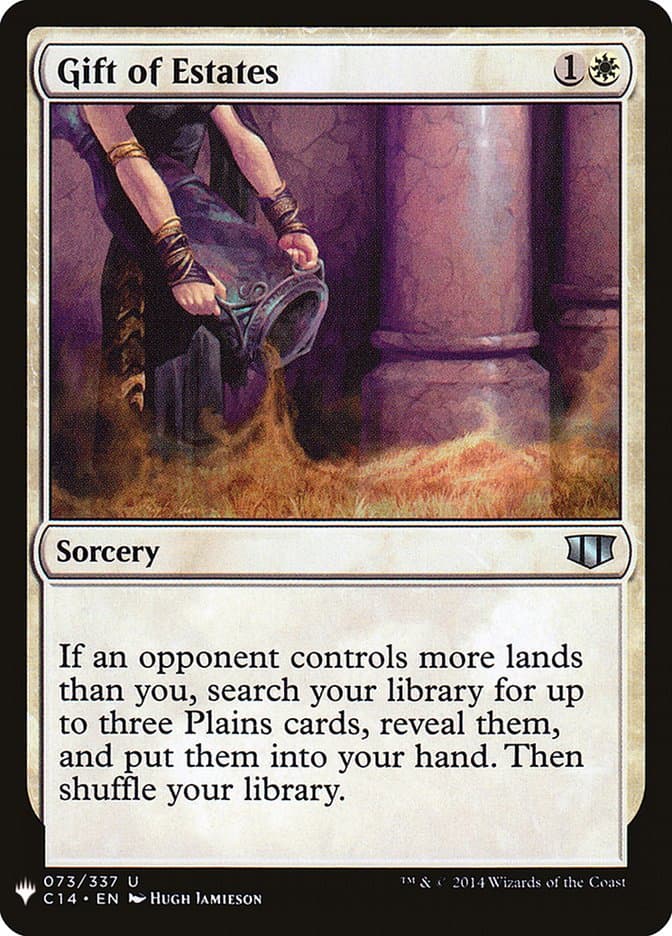 Gift of Estates |  (C14-73) [The List]