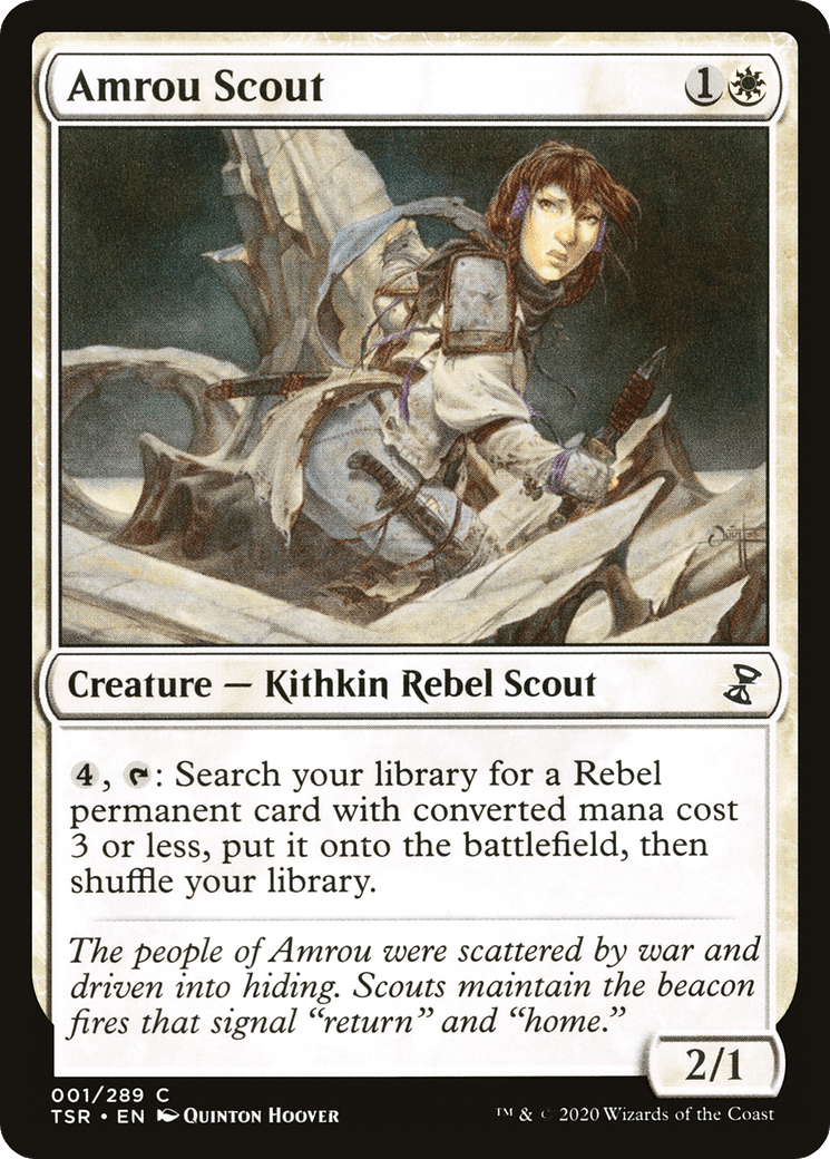 Amrou Scout [Time Spiral Remastered] Foil