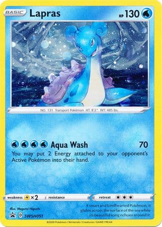 Lapras SWSH051/307 - SWSH Sword & Shield Promo Cards Holofoil