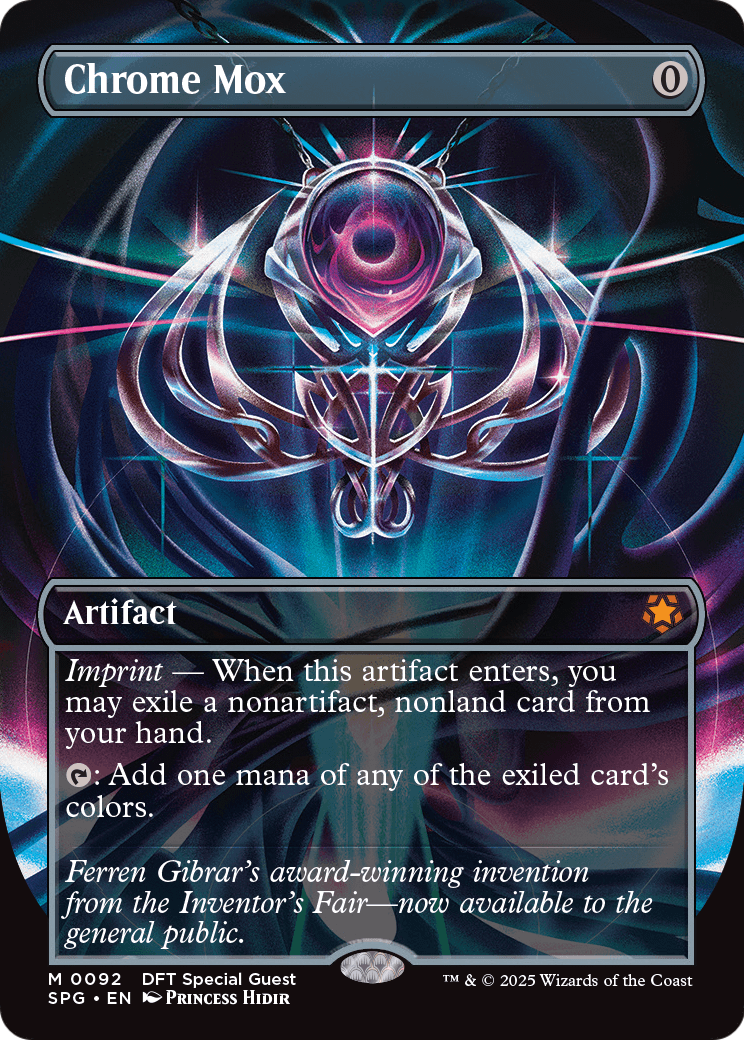 Chrome Mox (Borderless) (-092) [Aetherdrift]