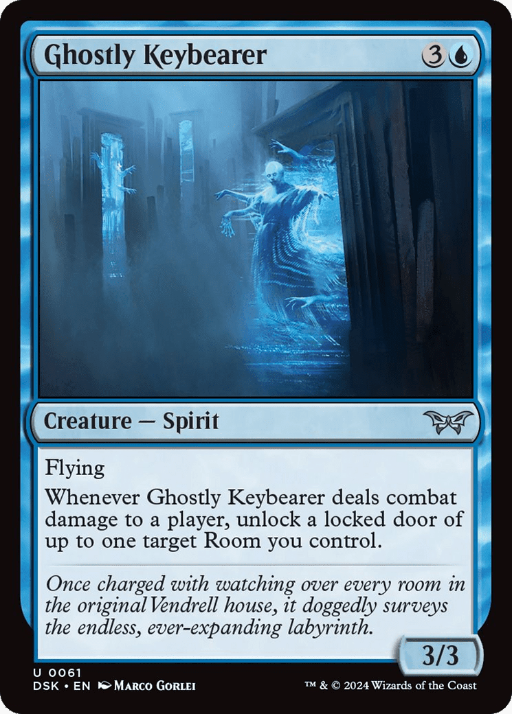 Ghostly Keybearer [Duskmourn: House of Horror] Foil