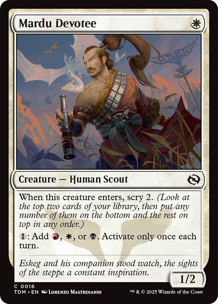 Mardu Devotee (016) [Tarkir: Dragonstorm]