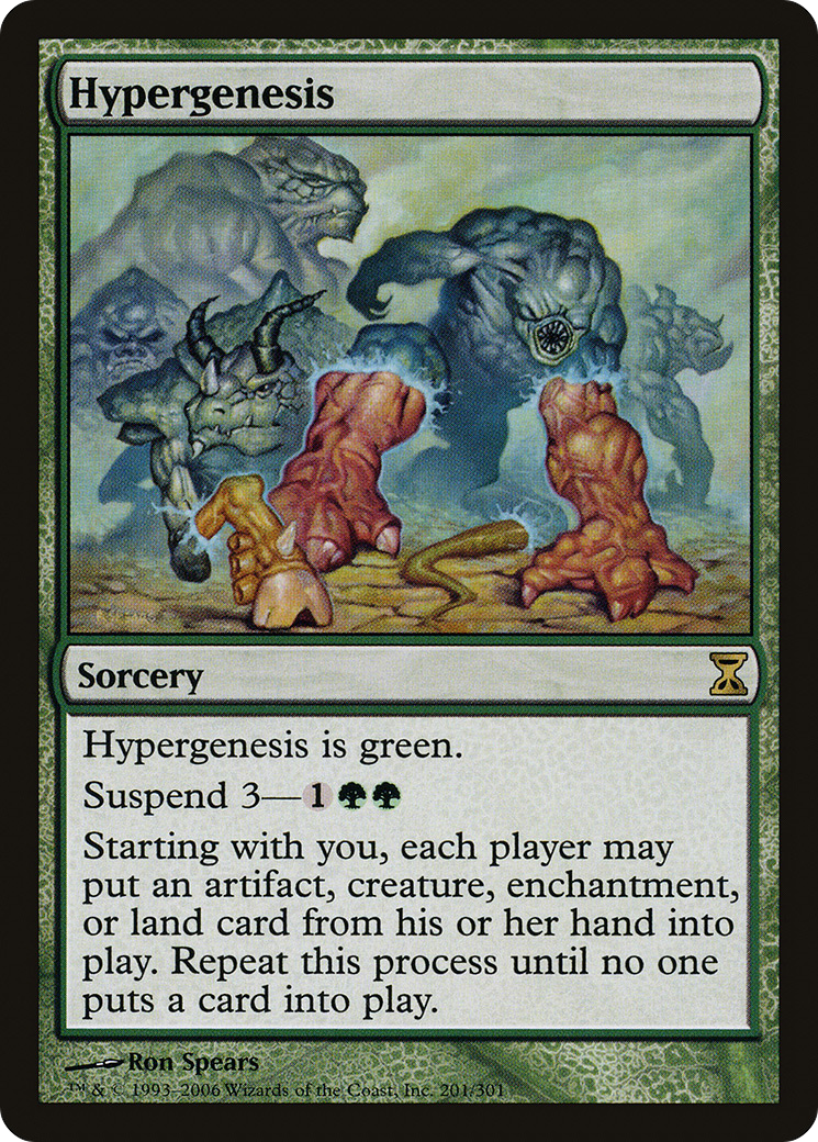 Hypergenesis [Time Spiral] Foil