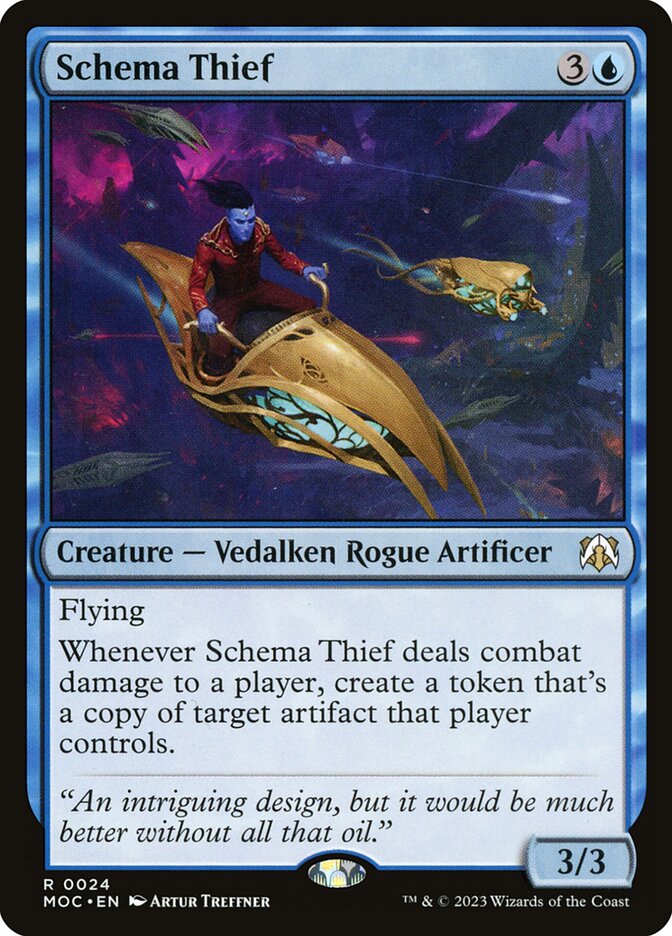 Schema Thief 24 (Commander: March of the Machine) 