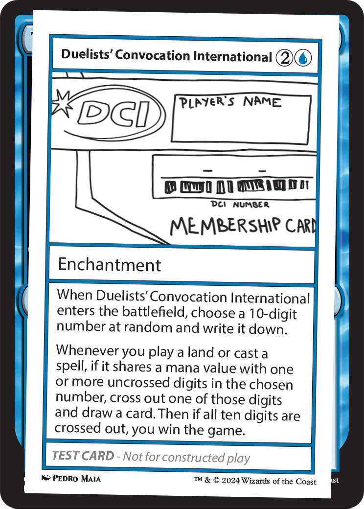 Duelists' Convocation International [Mystery Booster 2 Playtest Cards]