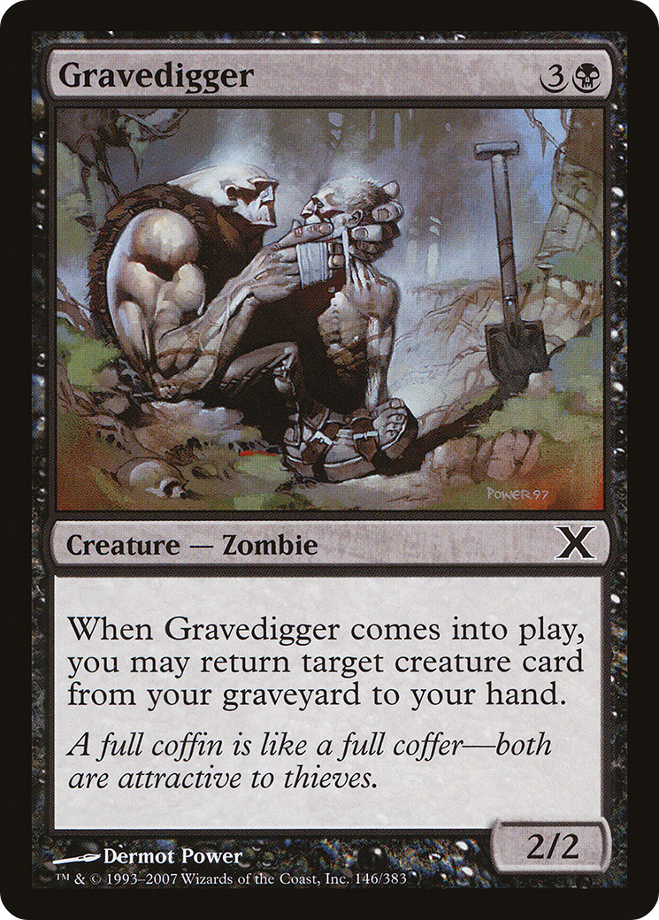 Gravedigger [Tenth Edition] Foil