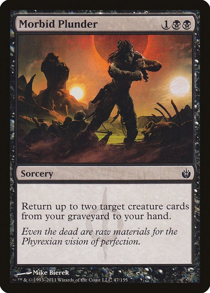 Morbid Plunder 47/155 (Mirrodin Besieged) 