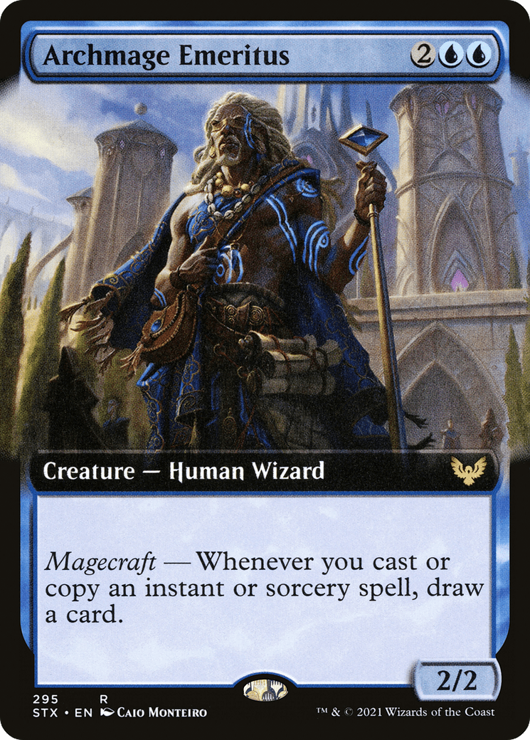 Archmage Emeritus (Extended Art) [Strixhaven: School of Mages] Foil