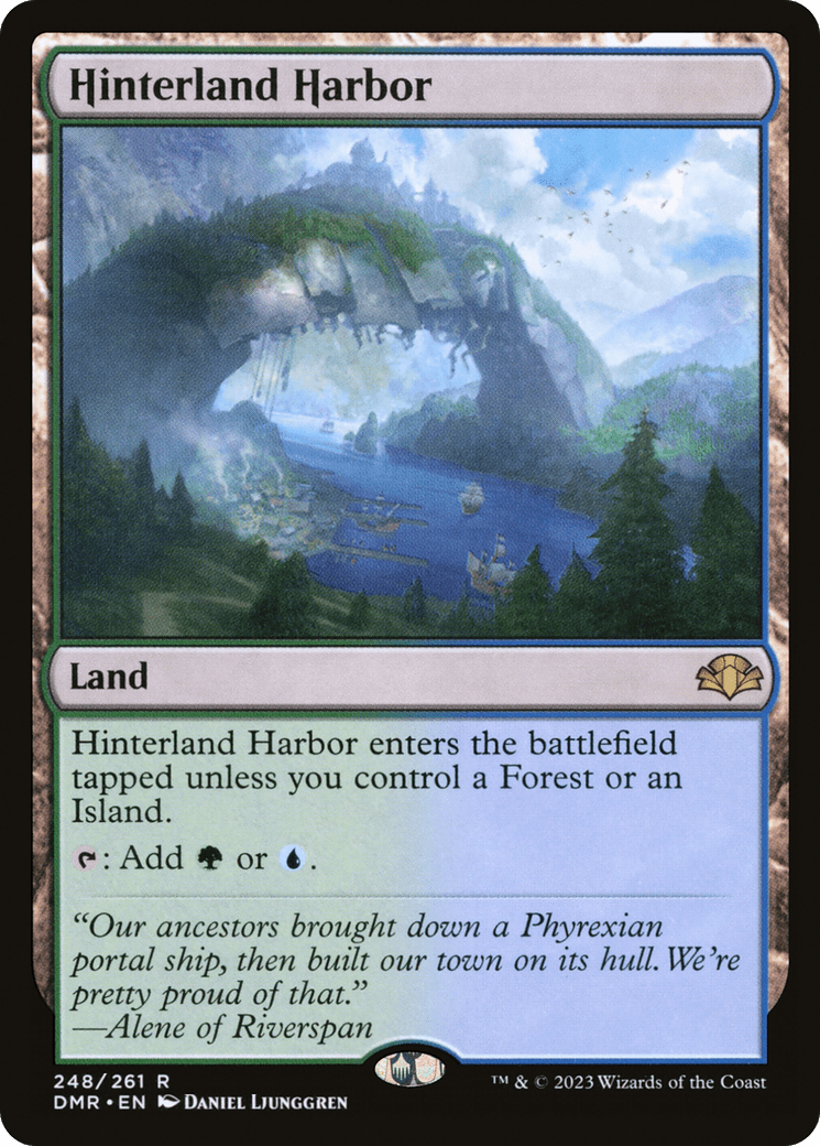 Hinterland Harbor [Dominaria Remastered] Foil