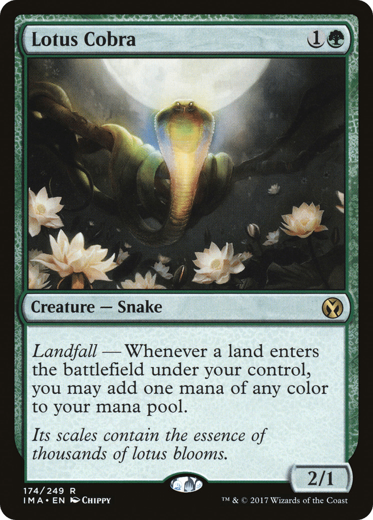 Lotus Cobra [Iconic Masters] Foil