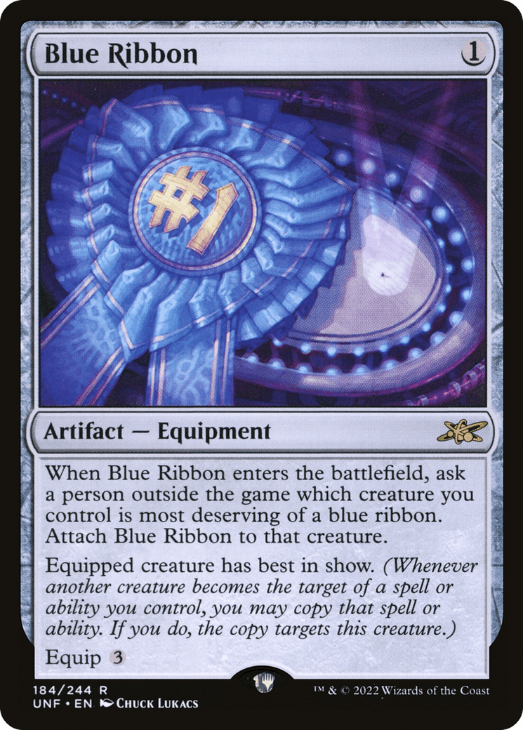 Blue Ribbon [Unfinity] Foil