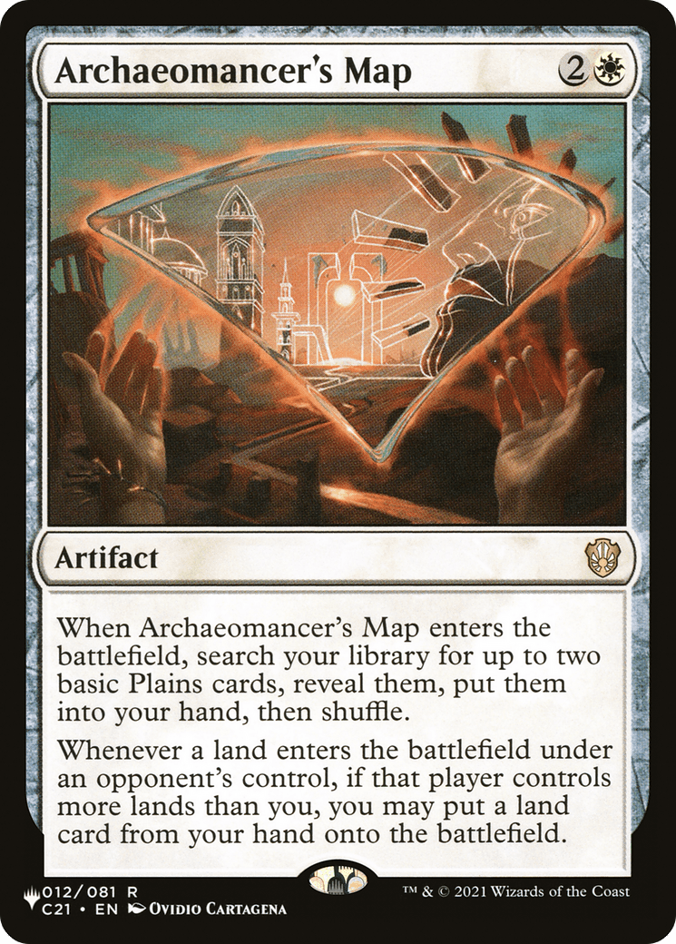 Archaeomancer's Map |  (C21-12) [The List]