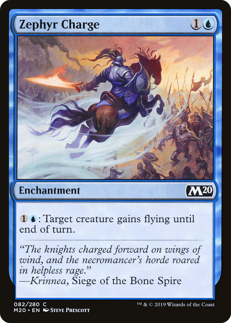 Zephyr Charge [Core Set 2020] Foil